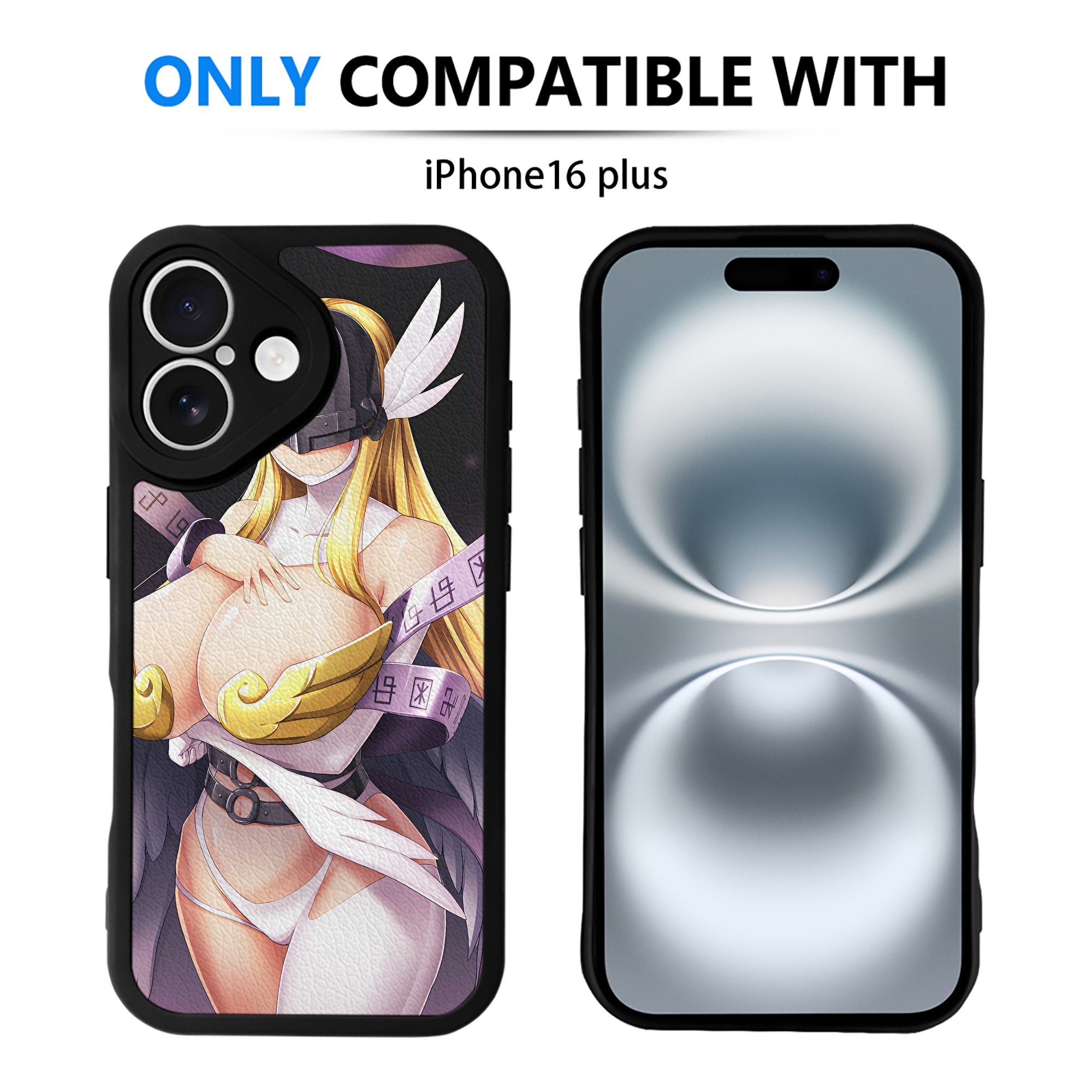 （画像用） Digimon デジタルモンスター/デジモン 【iPhone 16シリーズ対応】シリコンスマホケース（レザー調） 材質：シリコン